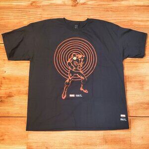 Bait X‎ Marvel Daredevil "Sensory" Tee Men's Size 3X T-shirt Black Puffed NWOT
